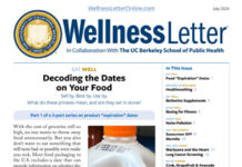 July 2024 Issue of the Wellness Letter