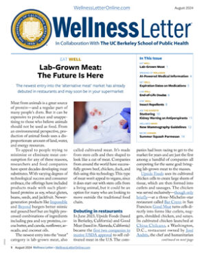 August 2024 Issue of the Wellness Letter