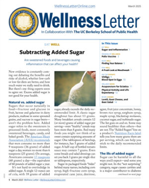 Wellness Letter March 2025