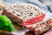 Sesame-Crusted Tuna Steaks